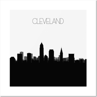 Cleveland Skyline Posters and Art